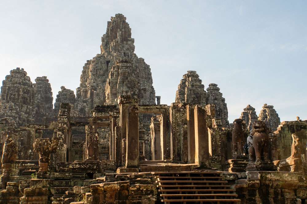 Temple Bayon à Siem Reap